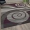 Flash Furniture Purple 6' x 9' Modern Swirl Pattern Area Rug OKR-RG1103-69-PU-GG - alternate 3